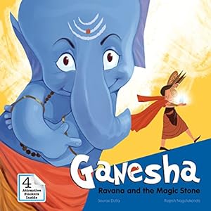 Image du vendeur pour Ganesha: Ravana and the Magic Stone (Campfire Graphic Novels) by Dutta, Sourav [Paperback ] mis en vente par booksXpress
