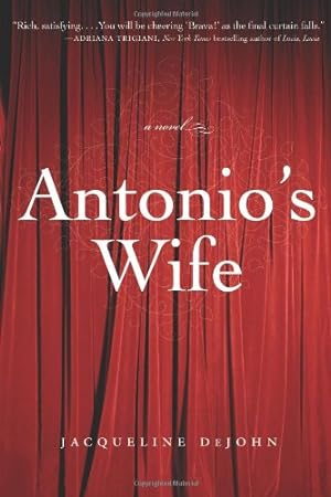 Seller image for Antonio's Wife: A Novel by DeJohn, Jacqueline [Paperback ] for sale by booksXpress