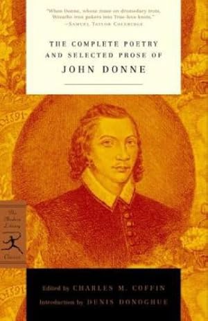 Seller image for The Complete Poetry and Selected Prose of John Donne (Modern Library Classics) by Donne, John [Paperback ] for sale by booksXpress