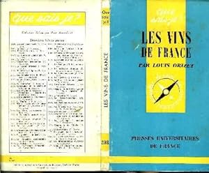 Imagen del vendedor de Que sais-je? N 208 Les vins de France a la venta por Le-Livre
