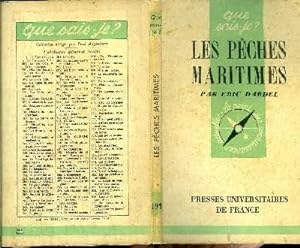 Seller image for Que sais-je? N 199 Les pches maritimes for sale by Le-Livre