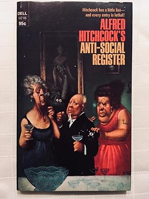 Alfred Hitchcock's Anti-Social Register [VINTAGE 1975] [FIRST EDITION, FIRST PRINTING]
