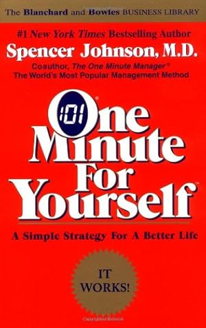 Imagen del vendedor de One Minute for Yourself by Johnson M.D., Spencer [Paperback ] a la venta por booksXpress