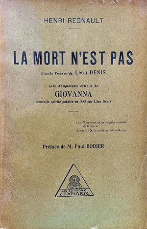 La mort n'est pas