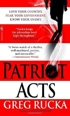 Bild des Verkufers fr Patriot Acts (Atticus Kodiak) by Rucka, Greg [Mass Market Paperback ] zum Verkauf von booksXpress