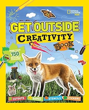 Seller image for Get Outside Creativity Book: Cutouts, Games, Stencils, Stickers (National Geographic Kids) by National Geographic Kids [Paperback ] for sale by booksXpress