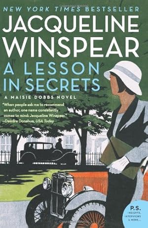 Seller image for A Lesson in Secrets: A Maisie Dobbs Novel by Winspear, Jacqueline [Paperback ] for sale by booksXpress