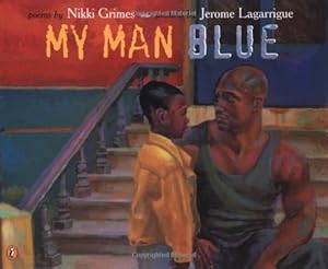 Seller image for My Man Blue (Picture Puffin Books) by Grimes, Nikki [Paperback ] for sale by booksXpress