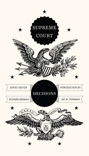 Image du vendeur pour Supreme Court Decisions (Penguin Civic Classics) [Paperback ] mis en vente par booksXpress