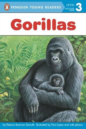 Seller image for Gorillas (Penguin Young Readers, Level 3) by Demuth, Patricia Brennan [Paperback ] for sale by booksXpress