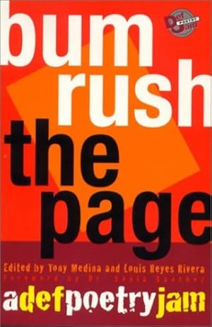 Imagen del vendedor de Bum Rush the Page: A Def Poetry Jam [Paperback ] a la venta por booksXpress