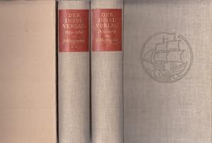 Der Insel-Verlag. 2 Bände Eine Bibliographie 1899-1969