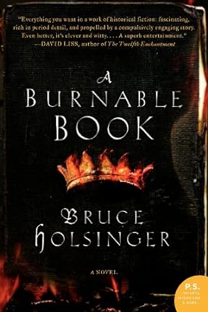 Seller image for A Burnable Book: A Novel by Holsinger, Bruce [Paperback ] for sale by booksXpress