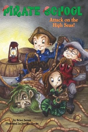 Image du vendeur pour Attack on the High Seas! #3 (Pirate School) by James, Brian [Paperback ] mis en vente par booksXpress