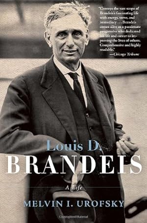 Immagine del venditore per Louis D. Brandeis: A Life by Urofsky, Melvin I. [Paperback ] venduto da booksXpress