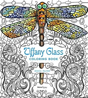 Seller image for Tiffany Glass Coloring Book by Palmer, Jessica [Paperback ] for sale by booksXpress