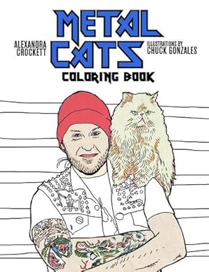 Seller image for Metal Cats Coloring Book by Crockett, Alexandra [Paperback ] for sale by booksXpress
