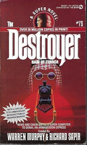 Seller image for RAIN OF TERROR: The Destroyer No. 75 for sale by Books from the Crypt