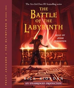 Bild des Verkäufers für The Battle of the Labyrinth (Percy Jackson and the Olympians, Book 4) by Riordan, Rick [Audio CD ] zum Verkauf von booksXpress