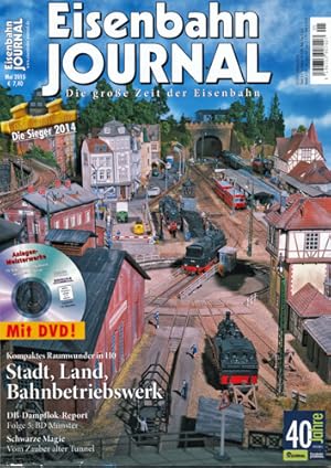 Bild des Verkufers fr Eisenbahn Journal Heft 5/2015: Stadt, Land, Bahnbetriebswerk (ohne DVD!). zum Verkauf von Versandantiquariat  Rainer Wlfel