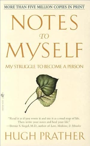 Seller image for Notes to Myself: My Struggle to Become a Person by Prather, Hugh [Paperback ] for sale by booksXpress