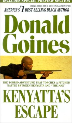 Seller image for Kenyatta's Escape by Goines, Donald [Mass Market Paperback ] for sale by booksXpress