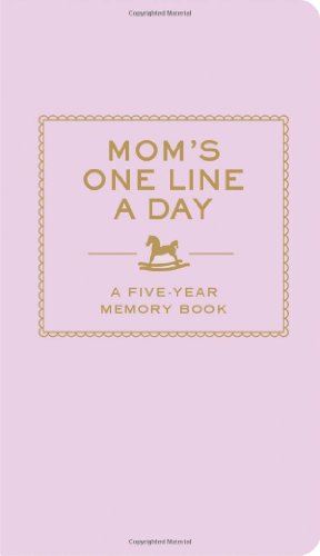 Imagen del vendedor de Mom's One Line a Day: A Five-Year Memory Book by Chronicle Books LLC [Diary ] a la venta por booksXpress