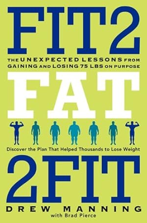 Seller image for Fit2Fat2Fit: The Unexpected Lessons from Gaining and Losing 75 lbs on Purpose by Manning, Drew, Pierce, Bradley Ryan [Paperback ] for sale by booksXpress