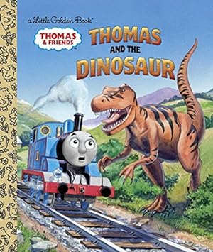 Bild des Verkufers fr Thomas and the Dinosaur (Thomas & Friends) (Little Golden Book) by Golden Books [Hardcover ] zum Verkauf von booksXpress