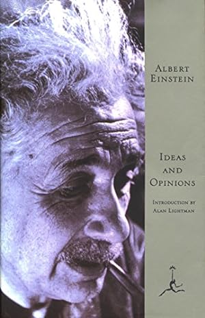 Seller image for Ideas and Opinions (Modern Library) by Einstein, Albert [Hardcover ] for sale by booksXpress