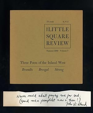 THE LITTLE SQUARE REVIEW, Number 7, Summer 1969 - Three Poets of the Inland West