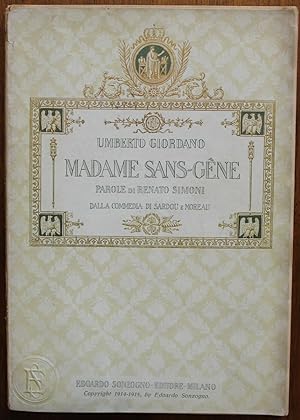 Madame Sans- Gène commedia di Vittoriano Sardou