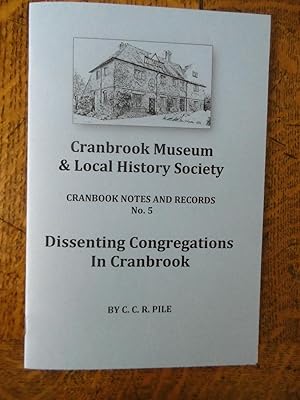 Imagen del vendedor de Dissenting Congregations of Cranbrook a la venta por Carvid Books