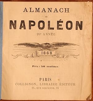 Almanach de Napoléon 20° année 1868