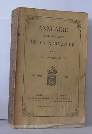 Seller image for Annuaire des cinq dpartements de la Normandie ( 1869 ) for sale by Librairie Albert-Etienne