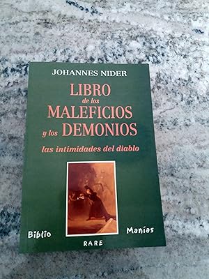 Imagen del vendedor de Libro de los maleficios y los demonios a la venta por Itziar Arranz Libros & Dribaslibros