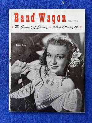 Immagine del venditore per BAND WAGON The Journal of Leisure. September 1946 (Cover pic is Jean Kent.) Bandwagon Monthly Magazine. venduto da Tony Hutchinson