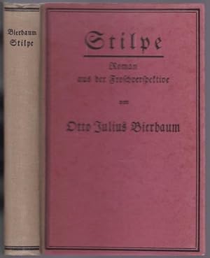 Imagen del vendedor de Stilpe. Ein Roman aus der Froschperspektive a la venta por Graphem. Kunst- und Buchantiquariat