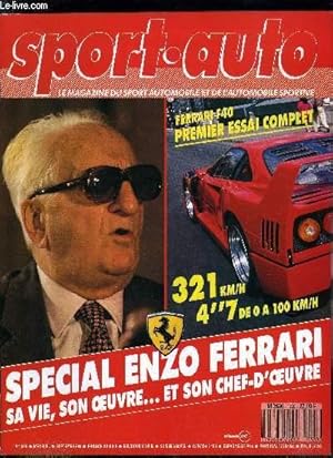 Bild des Verkufers fr SPORT AUTO N 320 - Premier essai complet du dernier chef d'oeuvre de Ferrari, la F40, Une vie consacre a une passion : le sport automobile, Les grandes Ferrari routires, Grand prix d'Allemagne, Grand prix de Hongrie, Thierry Boutsen et la connection zum Verkauf von Le-Livre