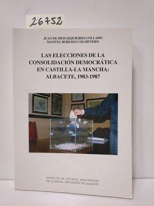 Imagen del vendedor de ELECCIONES CONSOLIDACIN DEMOCRTICA CASTILLA-LA MANCHA: ALBACETE 1983-1987 a la venta por Librera Circus