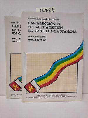 Imagen del vendedor de LAS ELECCIONES DE LA TRANSICIN EN CASTILLA-LA MANCHA a la venta por Librera Circus