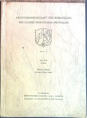 Immagine del venditore per Elysium / Die vierte Ekolge Vergils Arbeitsgemeinschaft fr Forschung des Landes Nordrhein-Westfalen. Heft 2 venduto da books4less (Versandantiquariat Petra Gros GmbH & Co. KG)