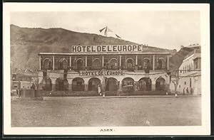 Ansichtskarte Aden, Hotel de L`Europe