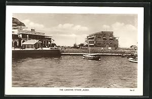 Ansichtskarte Aden, The Landing Stage