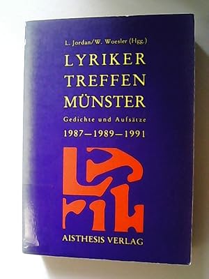 Seller image for Lyrikertreffen Mnster : Gedichte und Aufstze 1987 - 1989 - 1991 for sale by Antiquariat Bookfarm