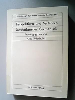 Bild des Verkufers fr Perspektiven und Verfahren interkultureller Germanistik zum Verkauf von Antiquariat Bookfarm