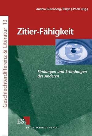 Seller image for Zitier-Fhigkeit. Findungen und Erfindungen des Anderen. for sale by Antiquariat Bookfarm