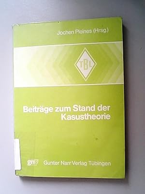 Bild des Verkufers fr Beitrge zum Stand der Kasustheorie zum Verkauf von Antiquariat Bookfarm