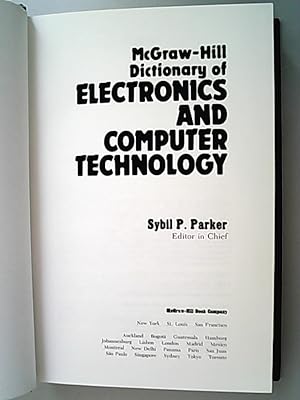 Bild des Verkufers fr McGraw-Hill Dictionary of Electronics and Computer Technology zum Verkauf von Antiquariat Bookfarm