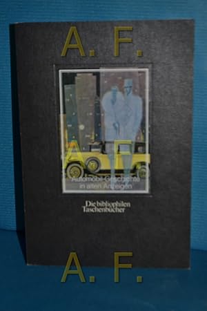 Bild des Verkufers fr Automobil-Geschichte in alten Anzeigen (Die bibliophilen Taschenbcher Nr. 434) zum Verkauf von Antiquarische Fundgrube e.U.